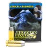 Experience superior stopping power and deep penetration with Buffalo Bore Ammunition Outdoorsman 10mm Auto 220 Grain. Designed for outdoor enthusiasts