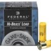 Experience unparalleled precision and power with Federal Game-Shok Hi-Brass Ammunition 20 Gauge. Versatile and reliable, this ammunition delivers exceptional performance in any hunting environment. Elevate your shooting experience today.