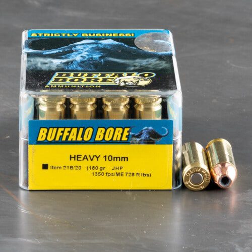 Read more about the article Top Discounts on 10mm Buffalo Bore Ammunition