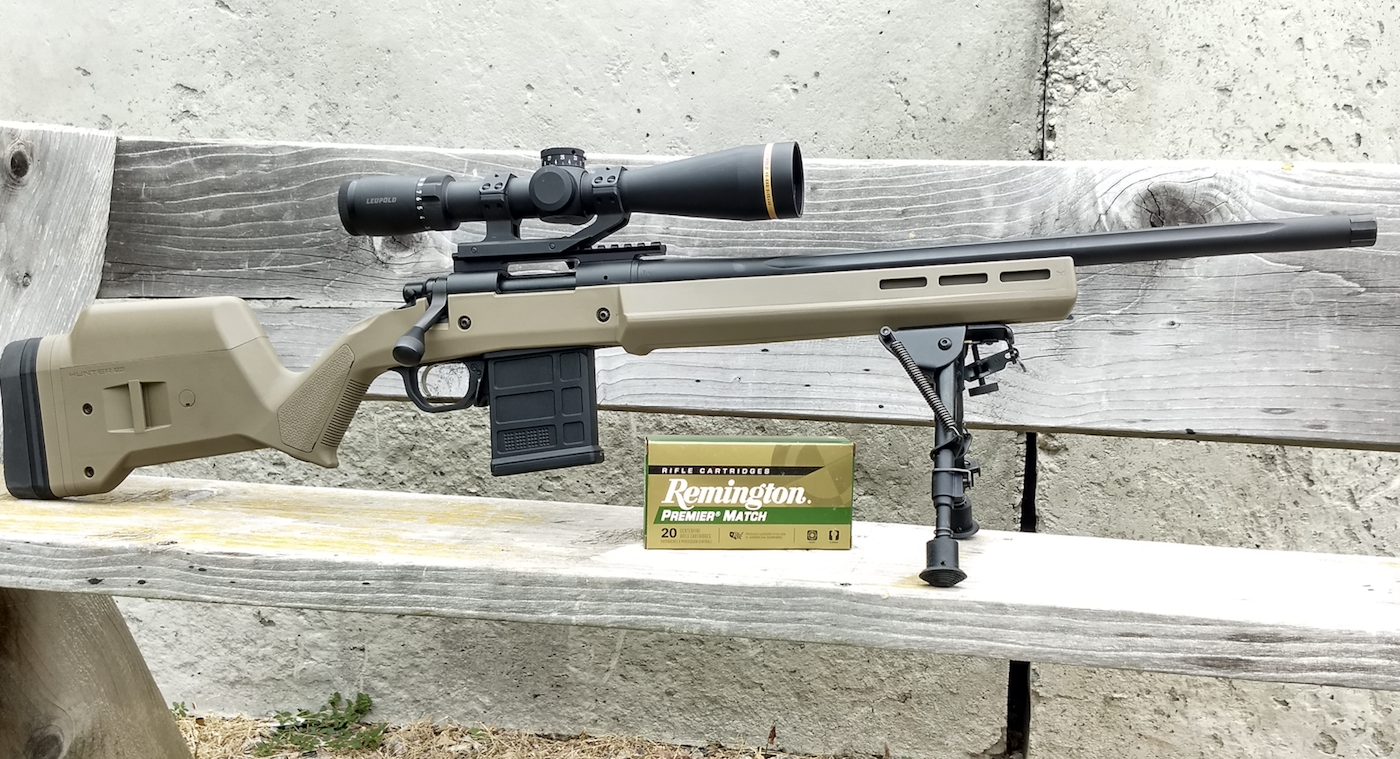 Remington Model 700 Magpul Enhanced rifle with 20-inch heavy barrel and Magpul Hunter stock in Flat Dark Earth finish