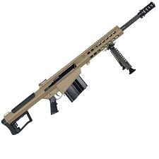 Barrett M107A1 .50 BMG Rifle with Detachable Bipod and Flip-Up Sights