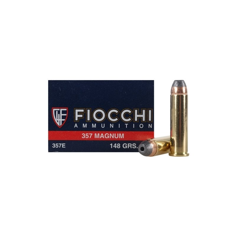 Fiocchi Shooting Dynamics Ammunition 357 Magnum 148 Grain Semi-Jacketed Hollow Point Box of 50