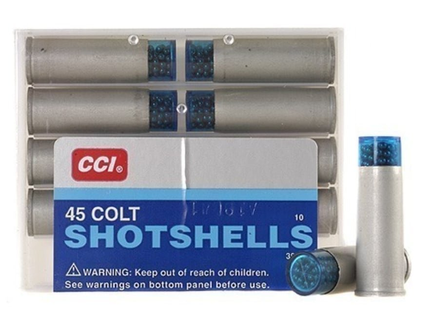 CCI Shotshell Ammunition 45 Colt (Long Colt) 150 Grains #9 Shot Box of 10