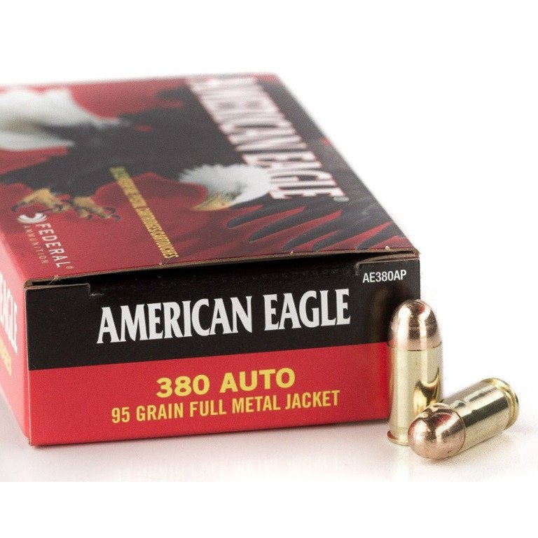 Federal 380 Auto American Eagle AE380AP 95 gr FMJ 50 rounds