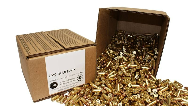 Remington UMC 9mm Luger Ammo Full Metal Jacket
