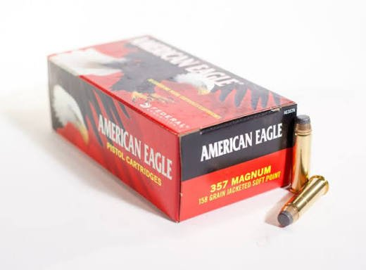 Federal American Ammunition 357 Magnum 158 Grain Box of 500