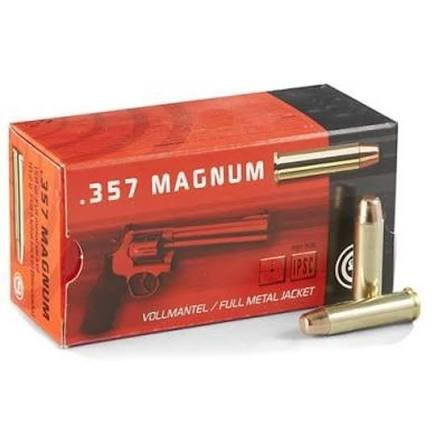 Geco 357 Magnum AMMUNITION GE272040050 158 Grain Full Metal Jacket 50 rounds