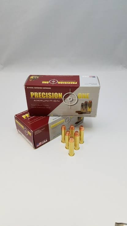 Precision One 357 Mag Ammunition PONE65 125 Grain Full Metal Jacket 500 Rounds