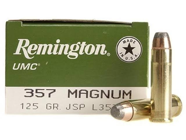 Remington UMC Ammunition 357 Magnum 125 Grain Jacketed Soft Point Box of 50
