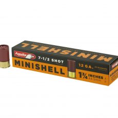 Aguila Minishell Ammunition 12 Gauge 1-3/4" 5/8 oz #7-1/2 Shot