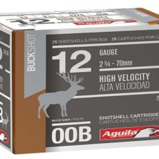 Aguila Ammunition 12 Gauge 2-3/4" 00 Buckshot 9 Pellets