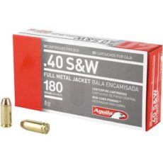 Aguila Ammunition 40 S&W 180 Grain Full Metal Jacket