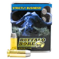Buffalo Bore Ammunition Outdoorsman 10mm Auto 220 Grain Hard Cast Lead Flat Nose Box of 20