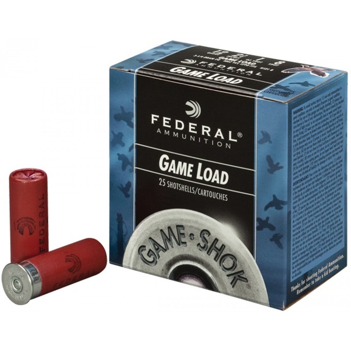 Federal Game-Shok Game Load Ammunition 12 Gauge 2-3/4" 1 oz